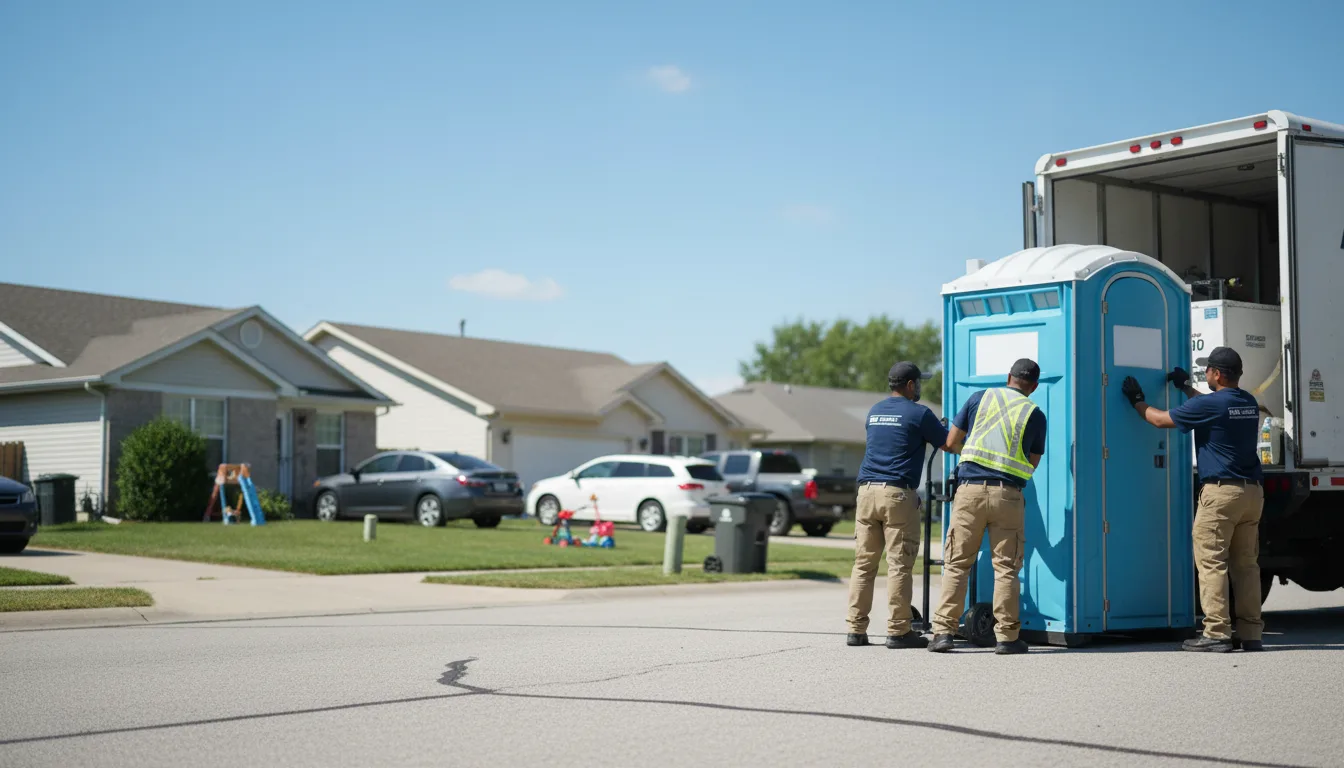 Standard Porta Potty Rentals in Tyler, TX near me